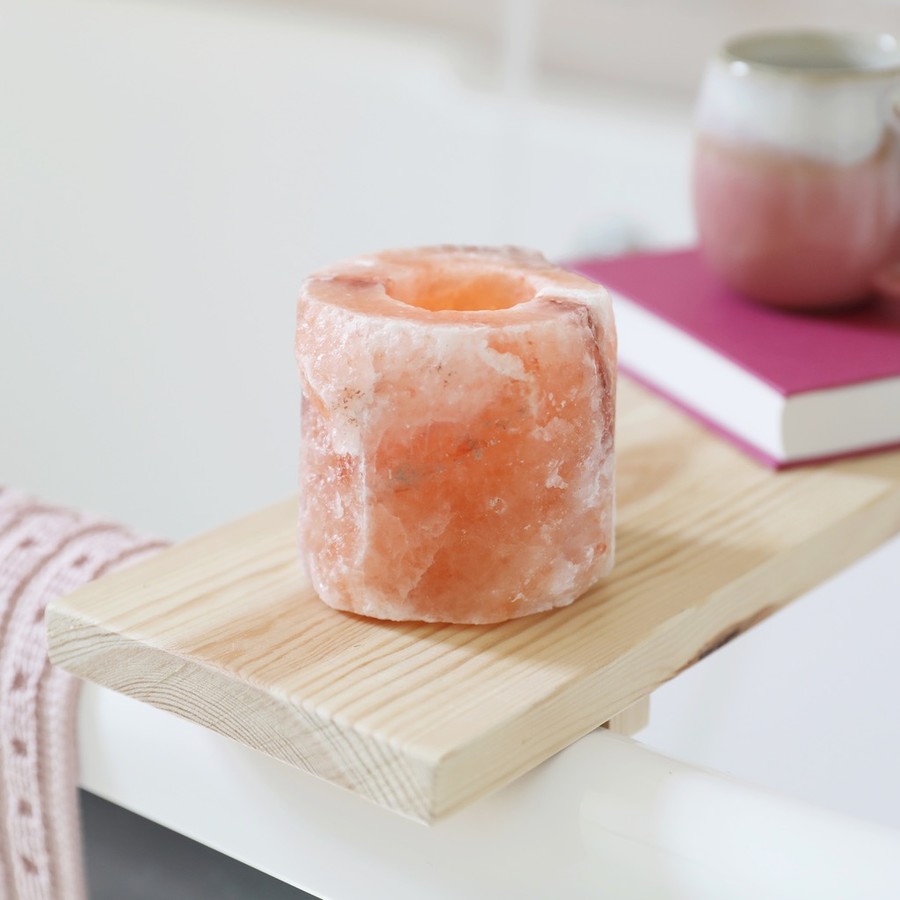 Himalayan Rock Salt Candle Holder Homeware Lisa Angel