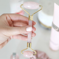 Rose Quartz Dual Ended Facial Roller