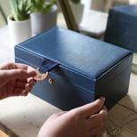 Personalised Initials Two Tier Jewellery Box