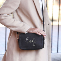 Personalised Name Rectangular Crossbody Bag