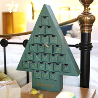 Personalised Fill Your Own Christmas Tree Advent Calendar