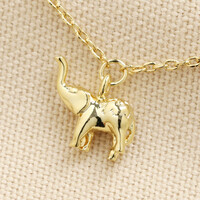 Elephant Bracelet in Gold