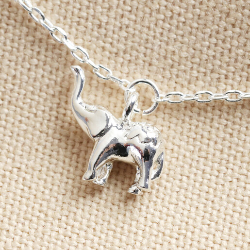 Lisa Angel Ladies' Elephant Bracelet in Silver