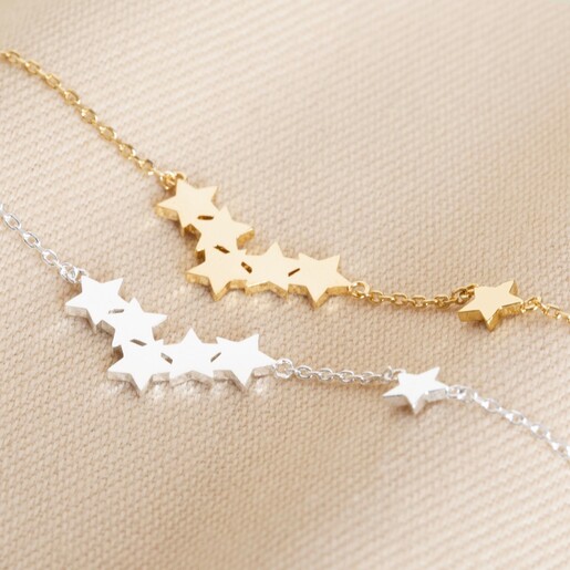 Lisa Angel Delicate Star Cluster Charm Bracelets