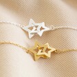 Lisa Angel Interlocking Stars Pendant Necklaces