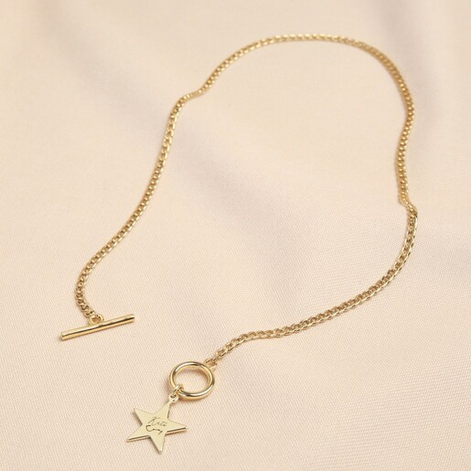 Personalised T-Bar and Toggle Choker 