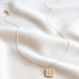 Lisa Angel Personalised Vintage Style Book Locket Necklace