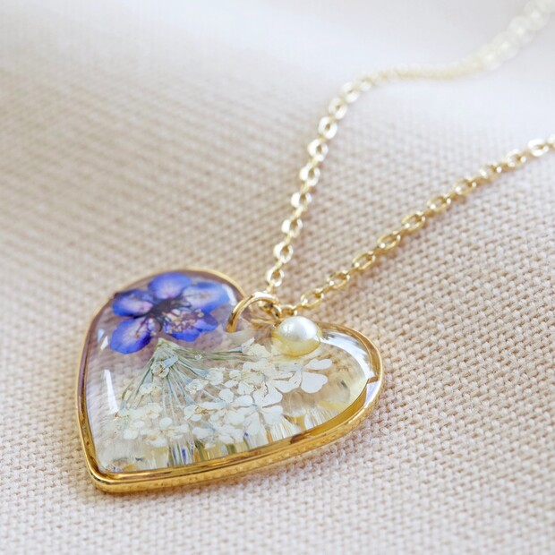Garden Of Love Necklace | Everlasting Flowers Jewelry