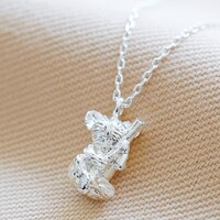 Silver Koala Pendant Necklace