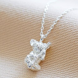 Silver Koala Pendant Necklace