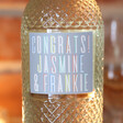 Bottle of Personalised 'Congratulations' Freixenet Wine