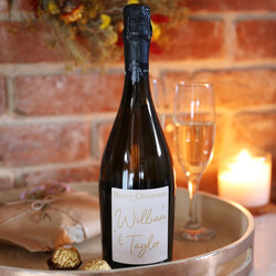 Personalised 'Merry Christmas' Prosecco