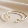 Lisa Angel Adjustable Hug Hands Bangles
