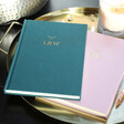Lisa Angel Personalised Constellation Fabric Notebook