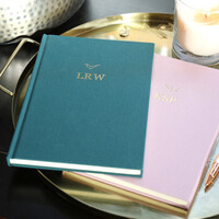 Personalised Constellation Fabric Notebook