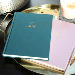 Personalised Constellation Fabric Notebook