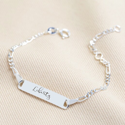 Signature Name Tennis Bracelet (Silver)