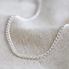 Lisa Angel Men's Sterling Silver Curb Chain Necklace