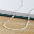 Men's Hypoallergenic Sterling Silver Curb Chain Necklace