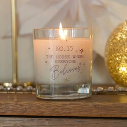 Personalised 'Where Everyone Believes' Scented Candle