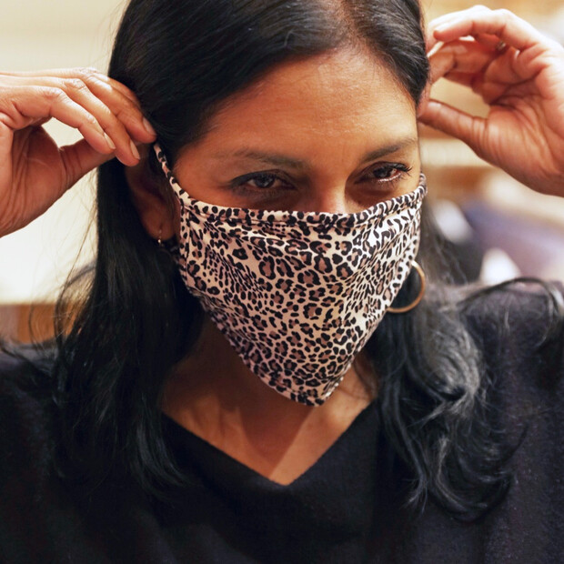 leopard print surgical mask