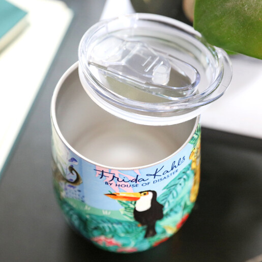 Lisa Angel House of Disaster Frida Kahlo Travel Cup