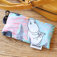 Lisa Angel House of Disaster Recycled Moomin Pastel Shopper Tote with Pouch