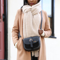 Personalised Vegan Leather Crossbody Handbag
