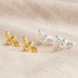 Lisa Angel Hypoallergenic Sterling Silver Bumblebee Stud Earrings