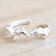 Lisa Angel Ladies' Sterling Silver Dolphin Toe Ring
