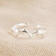 Lisa Angel Hypoallergenic Sterling Silver Dolphin Toe Ring