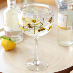 Bumblebee Balloon Gin Glass
