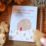 'From Our Home To Yours' Christmas Greeting Card