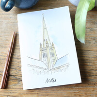 Owen Mathers Illustrated Norwich Cathedral Notebook