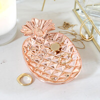 Copper Pineapple Trinket Dish