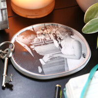 Personalised 'Your Photo' Organic Shape Trinket Dish