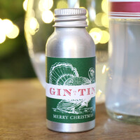 'Merry Christmas' Gin in a Tin