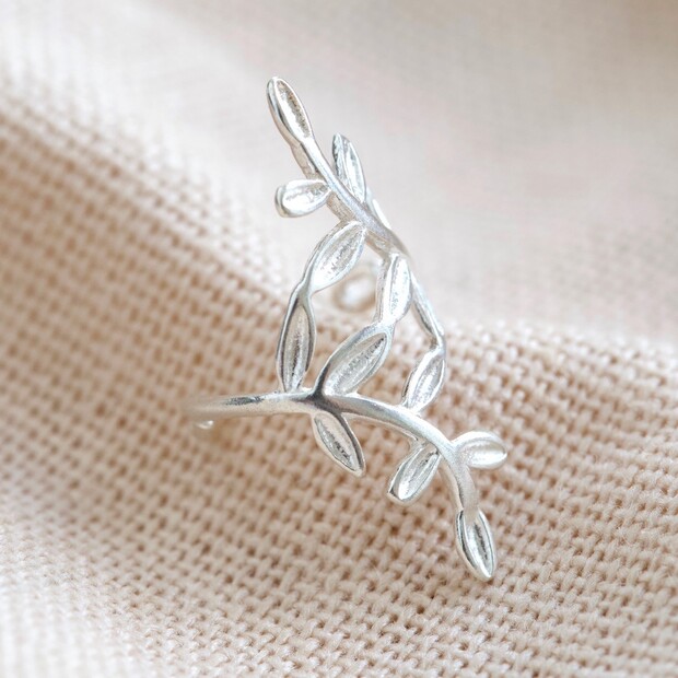 Sterling Silver Fern Ear Cuff Sterling Silver Fern Ear Cuff