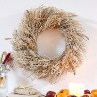 Natural Moss and Grass Wreath