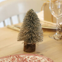 Small Natural Bristle Tree Decoration
