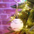 Lisa Angel Gold Leaf Bauble