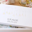 Lisa Angel Special Personalised 'Baby Girl' Large White Wooden Box