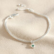 Lisa Angel Special Personalised Sterling Silver Family Birthstone Charm Bracelet