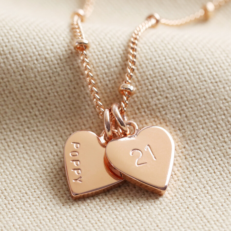 Personalised 21st Birthday Charm Necklace | Lisa Angel
