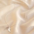 Personalised Sterling Silver Wing Charm Necklace