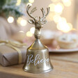 Lisa Angel Gold Personalised Christmas Bell