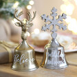 Lisa Angel Festive Personalised Christmas Bell