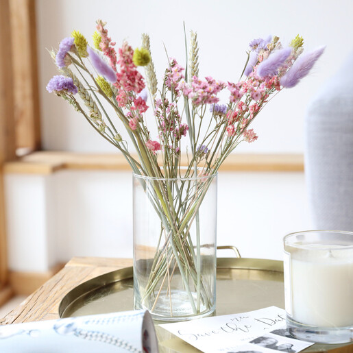 Small Cylinder Glass Vase | Home Accessories | Lisa Angel