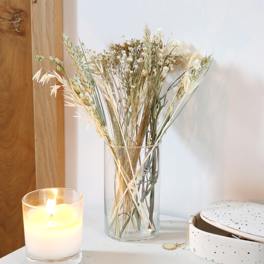 Lisa Angle Small Cylinder Glass Vase