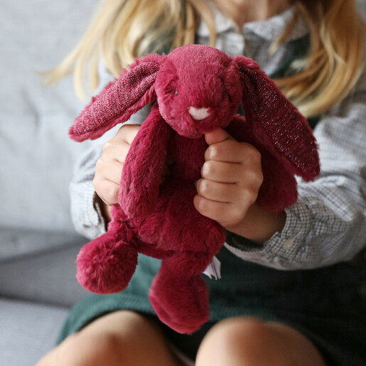 red jellycat bunny